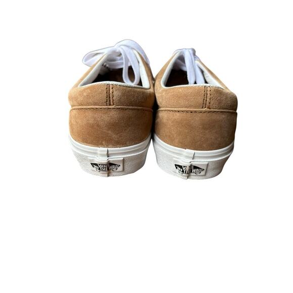 Vans Era Tobacco Brown Pig Suede Water Repellent Laced Skate Shoes - M8 / W 9.5 - Picture 6 of 10